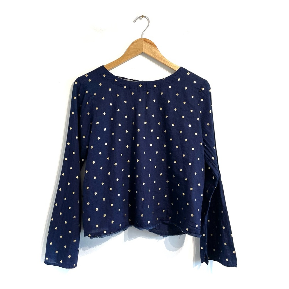 Bella Dahl Polka Dot Blouse Top